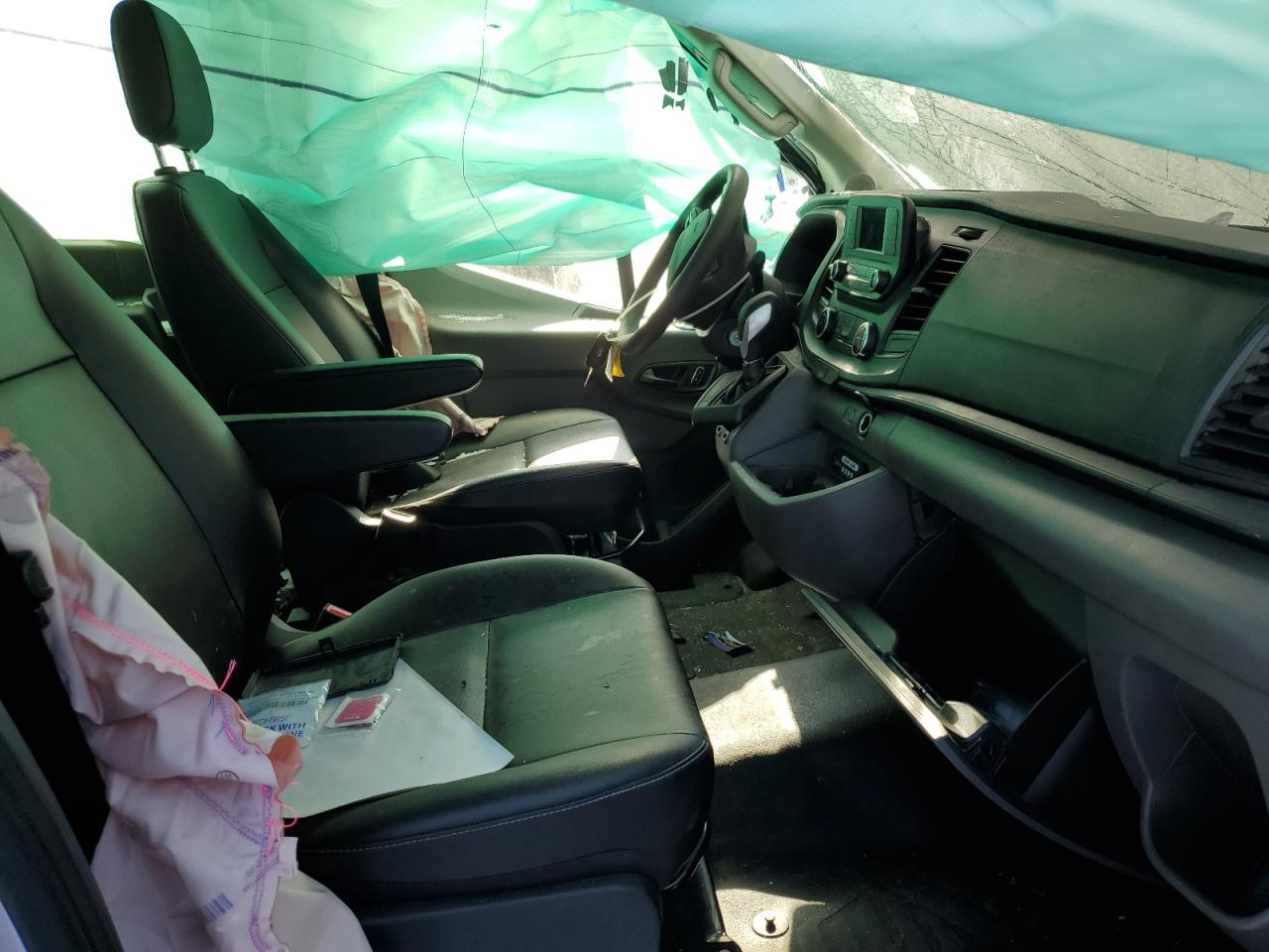 2023 Ford Transit VIN 1FDAX2C82PKA34707 Copart auction photo, all over damage thumbnail 5