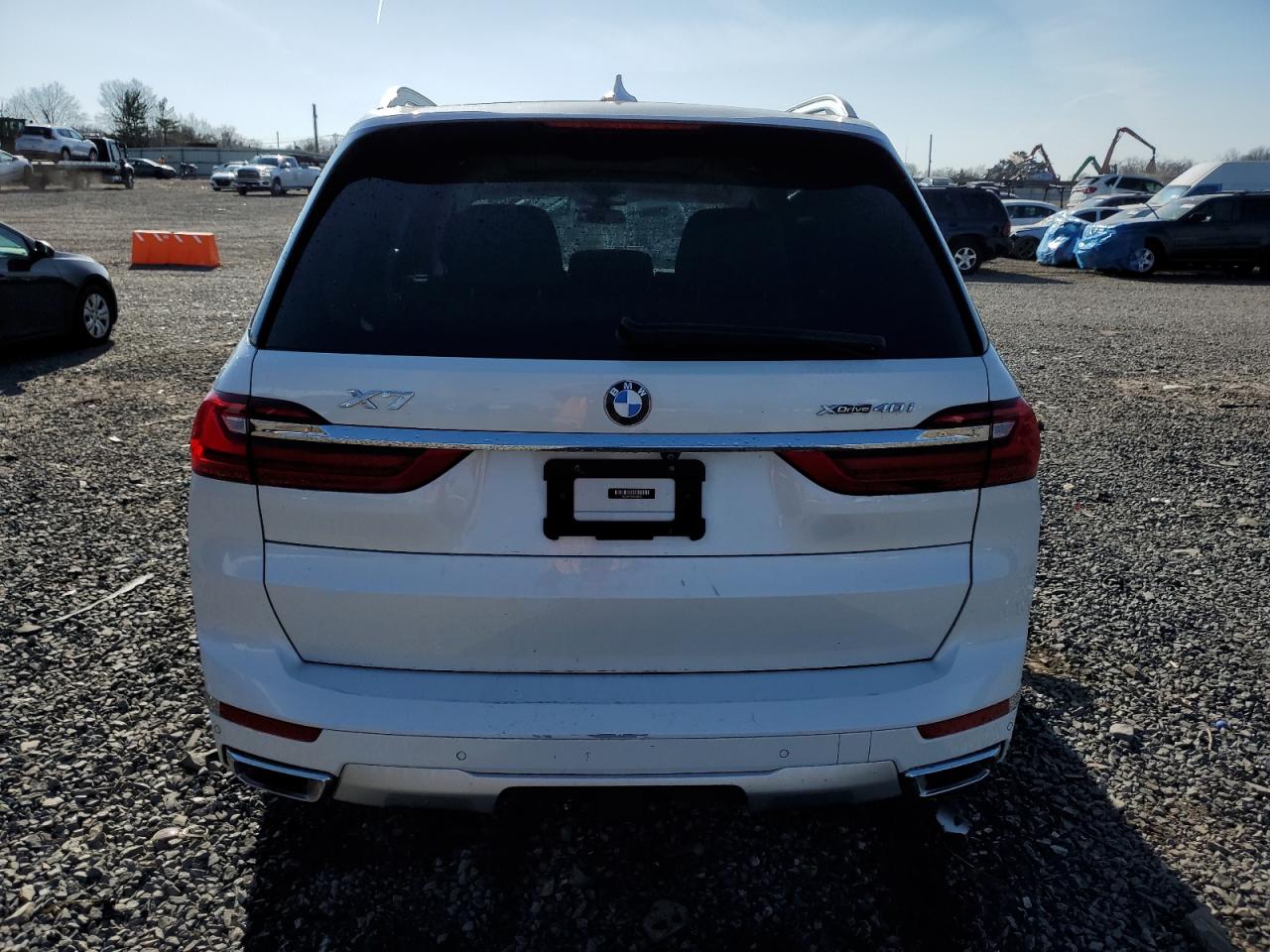 2019 BMW X7 VIN 5UXCW2C50KL086103 Copart auction photo, front end damage thumbnail 6