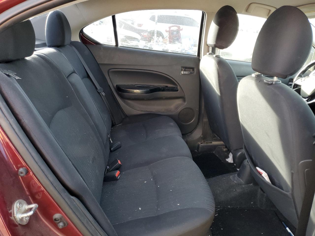 2017 Mitsubishi Mirage VIN ML32F4FJ3HH000864 Copart auction photo, rear end / frame damage damage thumbnail 10
