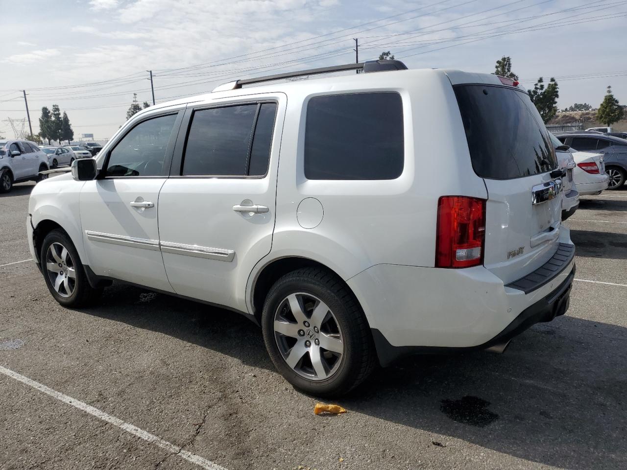 2012 Honda Pilot VIN 5FNYF3H94CB025138 Copart auction photo, front end / mechanical damage thumbnail 2
