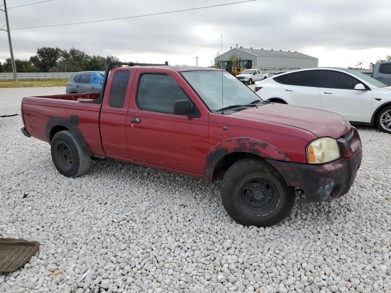 2002 Nissan Navara (Frontier) VIN 1N6DD26S02C329726 Copart auction photo, front end / side damage thumbnail 4