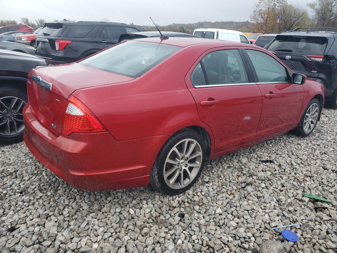 2010 Ford Fusion VIN 3FAHP0JG5AR159243 Copart auction photo, rear end damage thumbnail 3