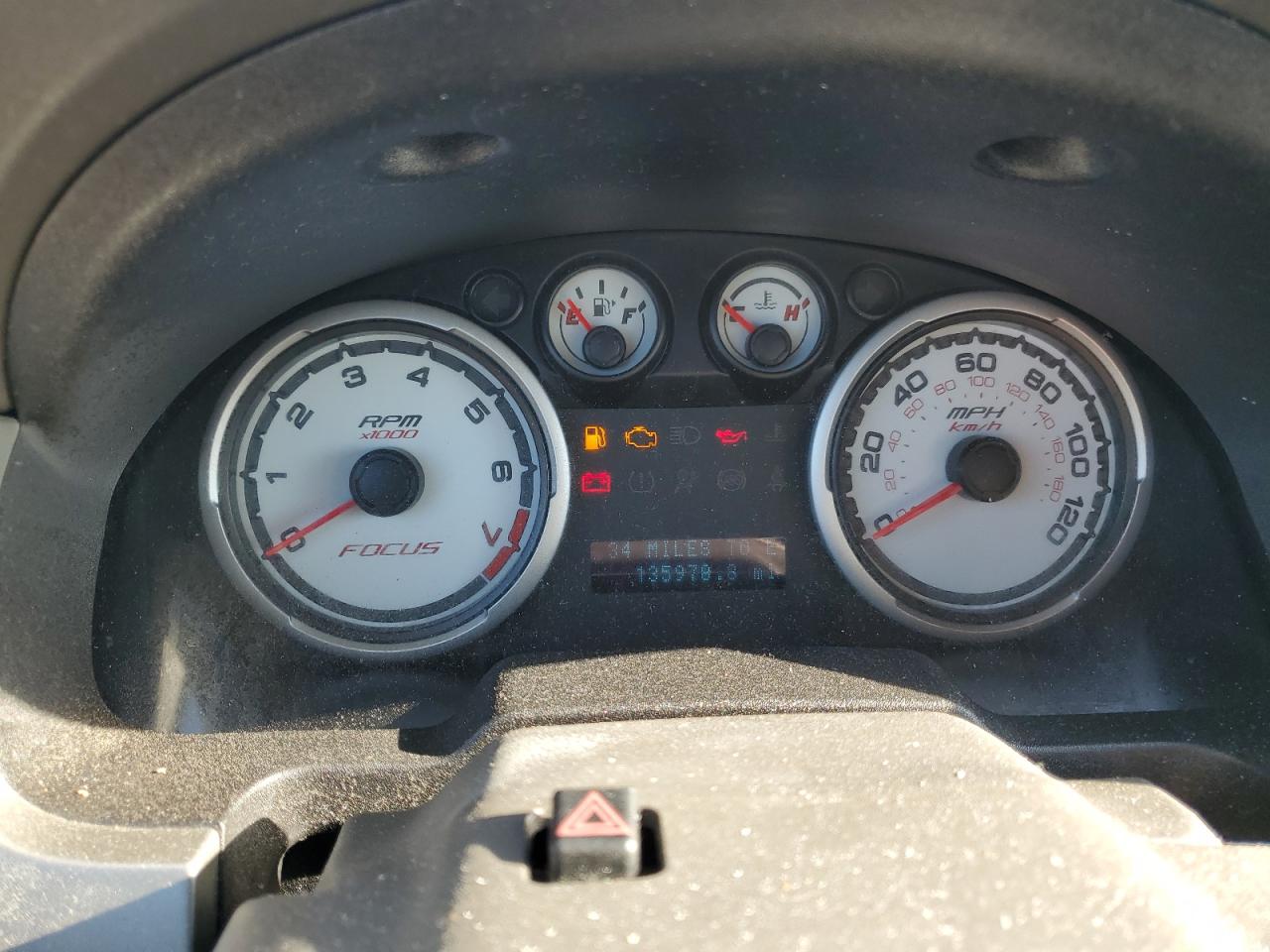 2008 Ford Focus VIN 1FAHP35N08W216594 Copart auction photo, front end damage thumbnail 9