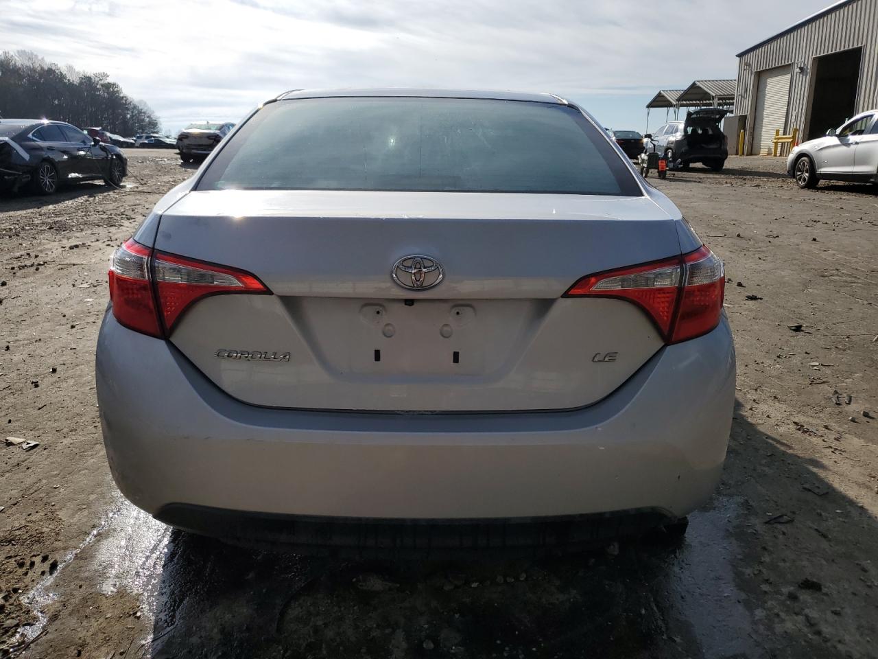 2016 Toyota Corolla VIN 2T1BURHE8GC644282 Copart auction photo, front end / side damage thumbnail 6