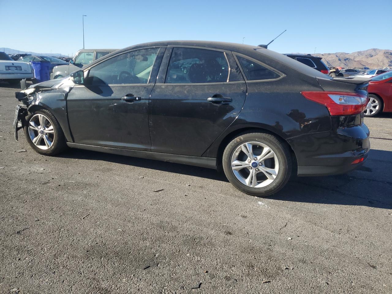 2014 Ford Focus VIN 1FADP3F23EL111452 Copart auction photo, front end damage thumbnail 2