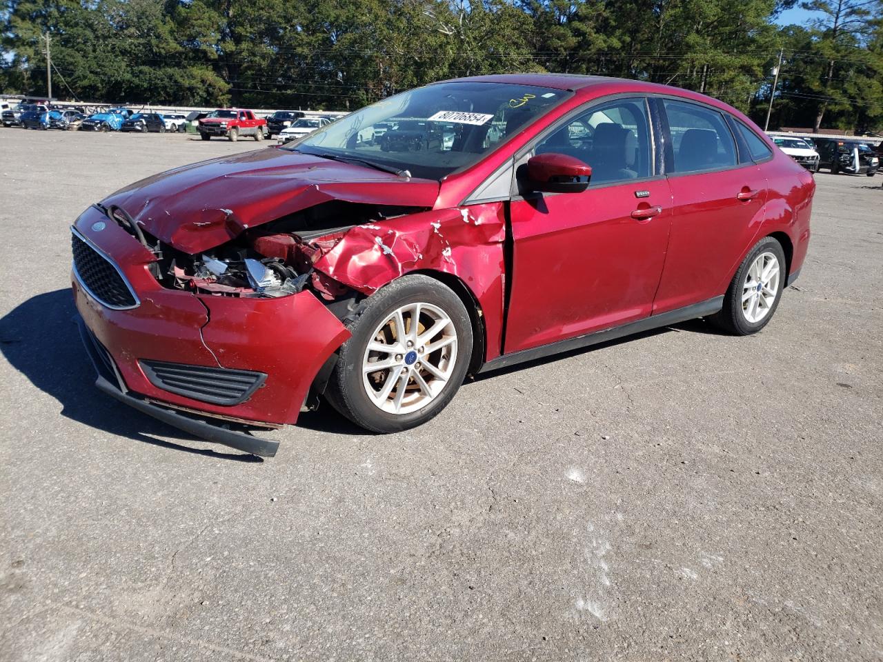 2016 Ford Focus VIN 1FADP3F25GL385853