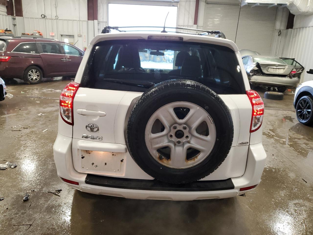 2012 Toyota RAV 4 VIN 2T3BF4DV1CW189018 Copart auction photo, front end damage thumbnail 6