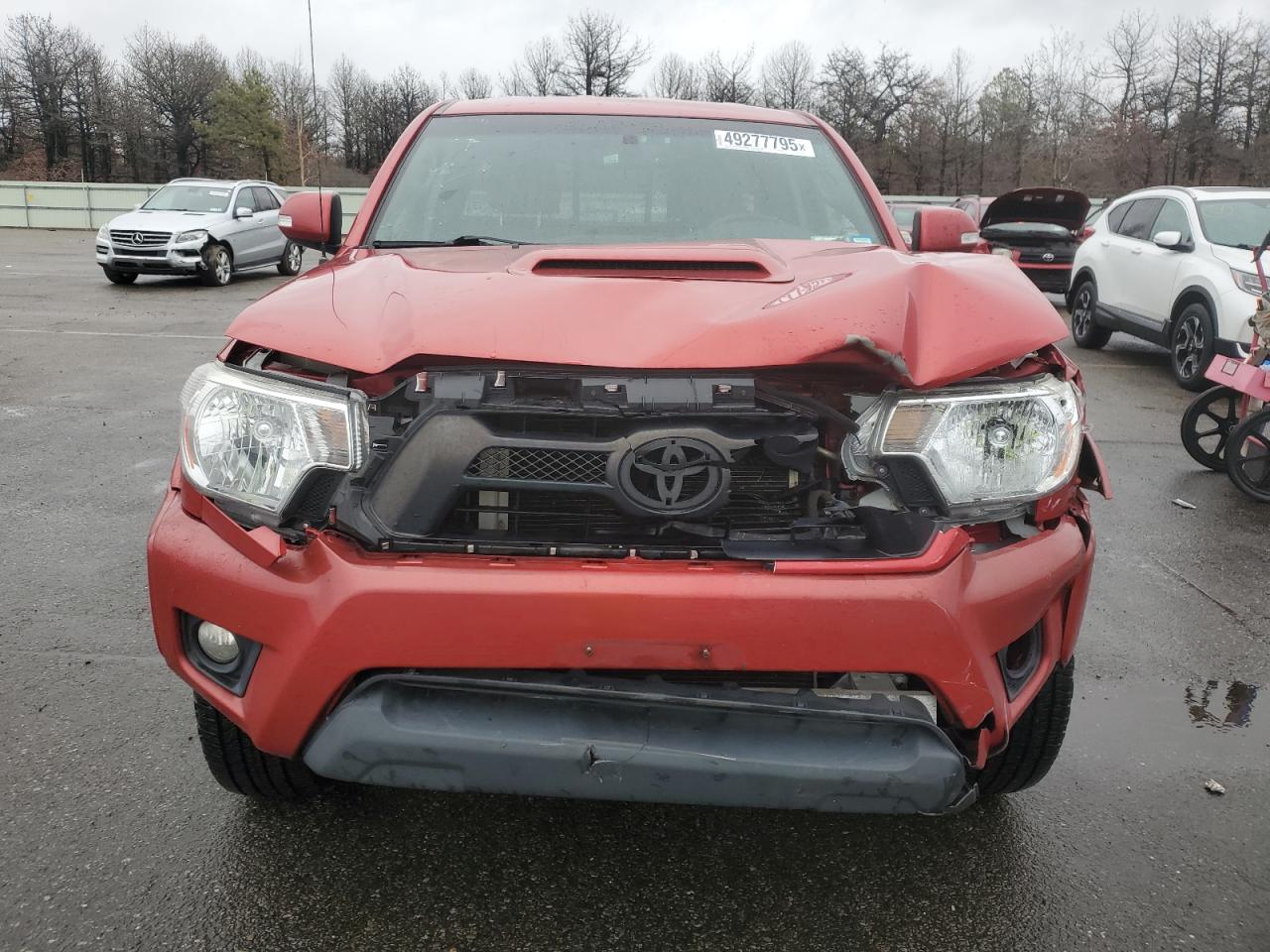 2012 Toyota Tacoma VIN 5TFUU4EN3CX025441 Copart auction photo, front end / minor dent/scratches damage thumbnail 5