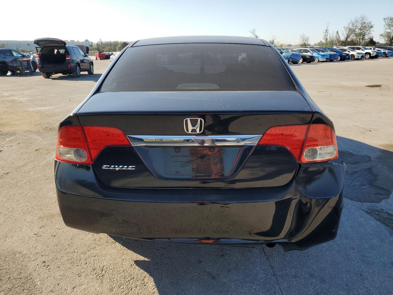 2009 Honda Civic VIN 1HGFA16509L008547 Copart auction photo, rear end damage thumbnail 6