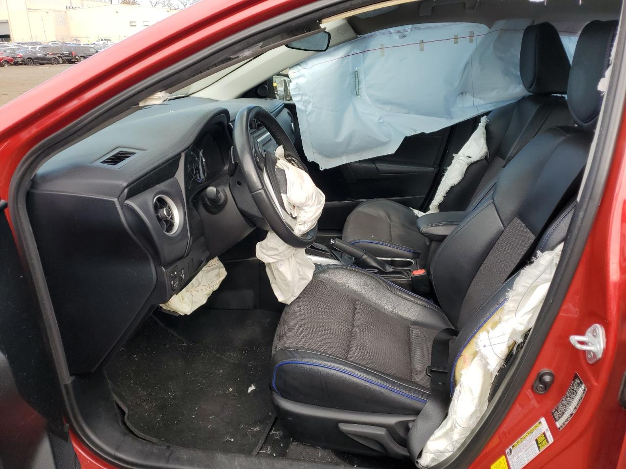 2017 Toyota Corolla VIN 5YFBURHE0HP642561 Copart auction photo, front end damage thumbnail 7