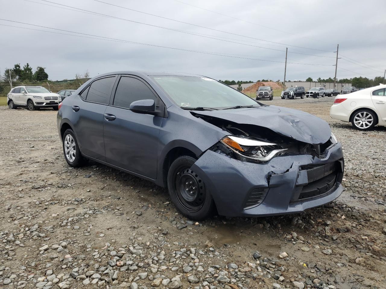 2016 Toyota Corolla VIN 5YFBURHE6GP370838 Copart auction photo, front end damage thumbnail 4