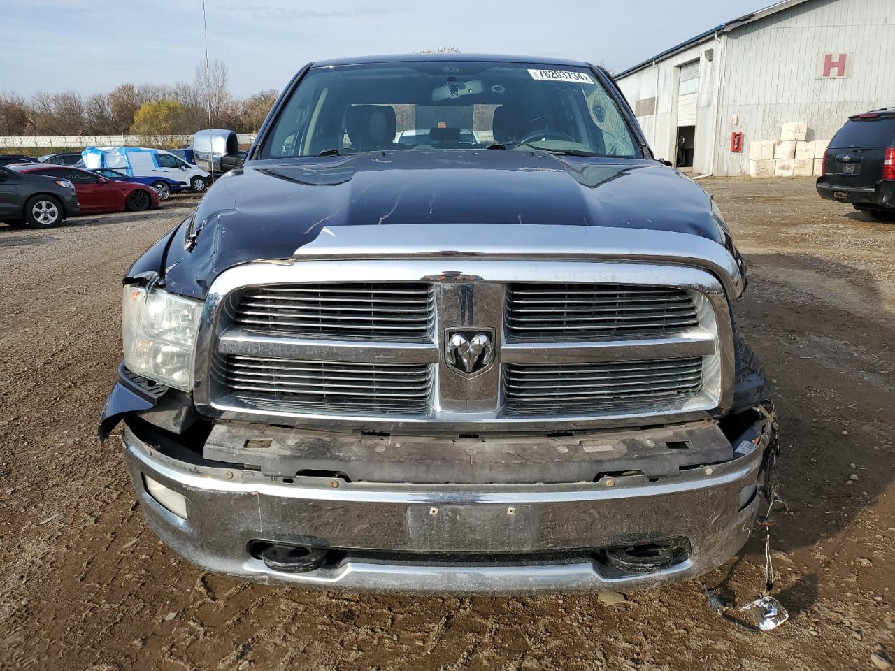 2012 Dodge RAM VIN 1C6RD7LT3CS176566 Copart auction photo, all over damage thumbnail 5