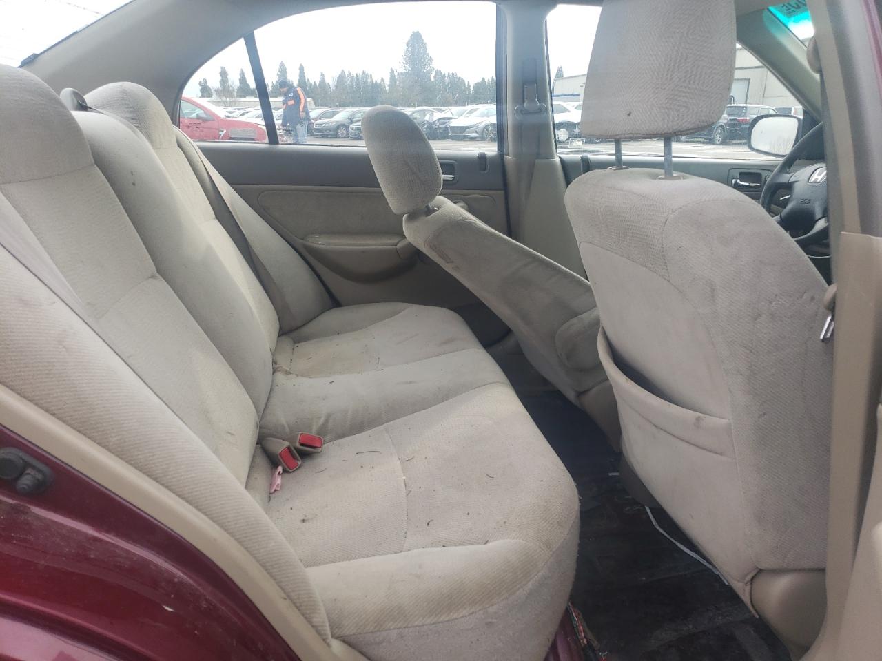 2002 Honda Civic VIN 2HGES15502H558280 Copart auction photo, front end damage thumbnail 10