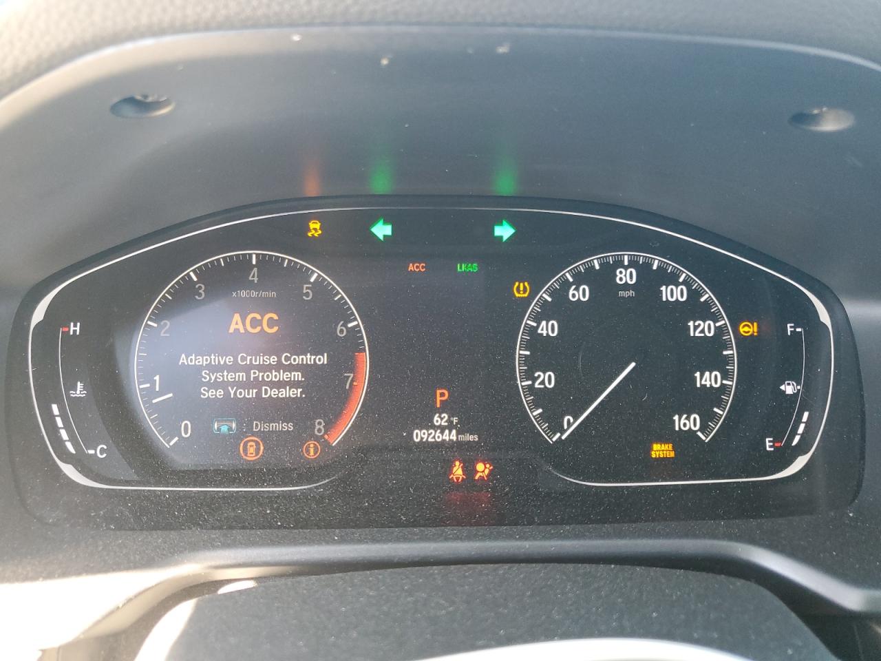 2018 Honda Accord VIN 1HGCV1F42JA251663 Copart auction photo, side / rear end damage thumbnail 9