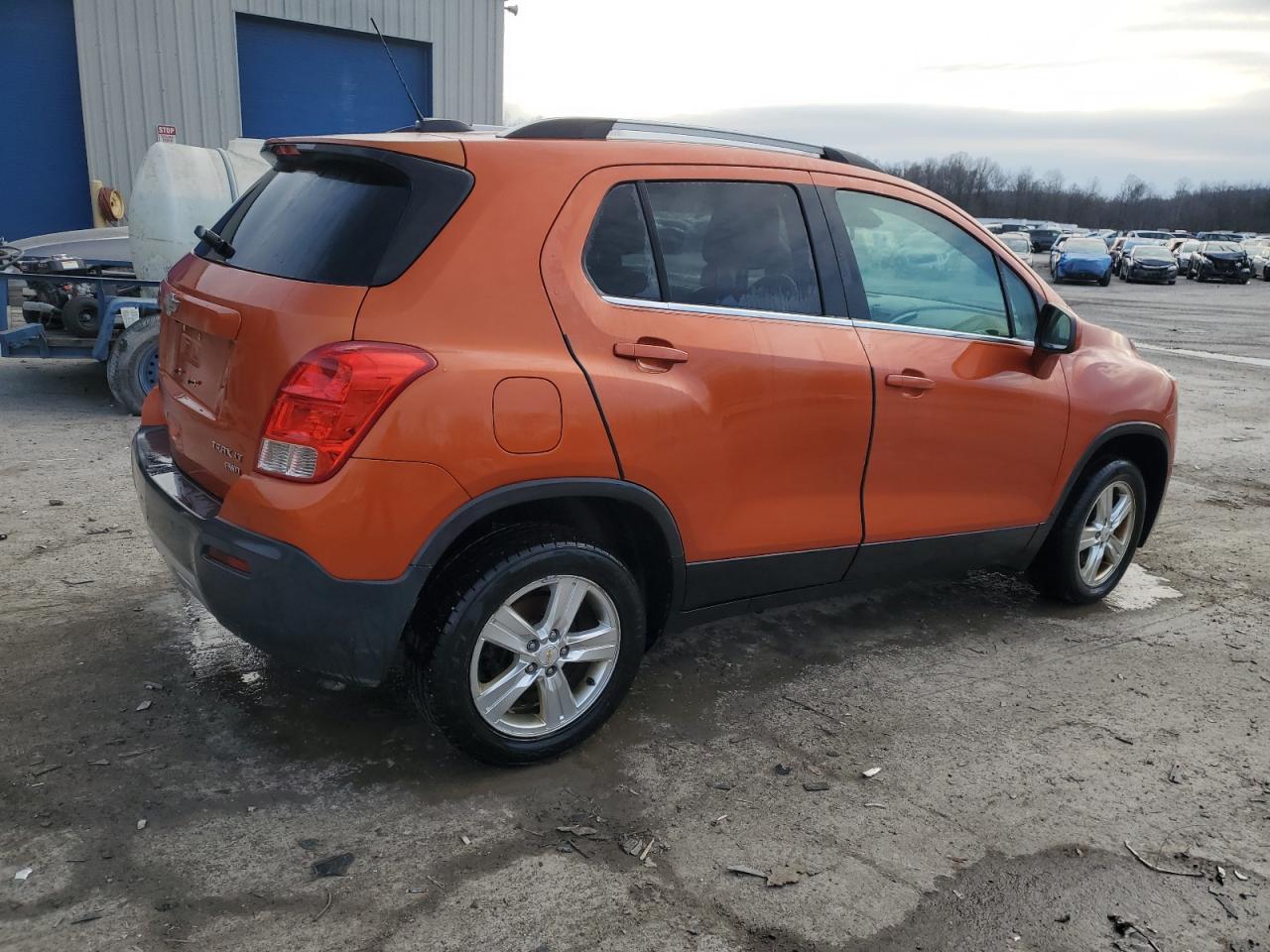 2015 Chevrolet Trax VIN KL7CJRSB1FB148116 Copart auction photo, front end damage thumbnail 3