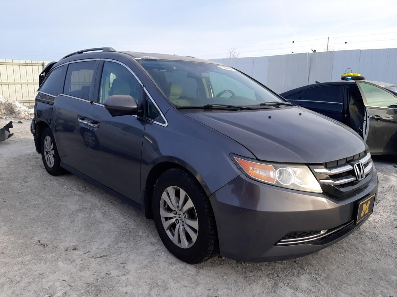 2016 Honda Odyssey VIN 5FNRL5H66GB157757 Copart auction photo, rear end damage thumbnail 4