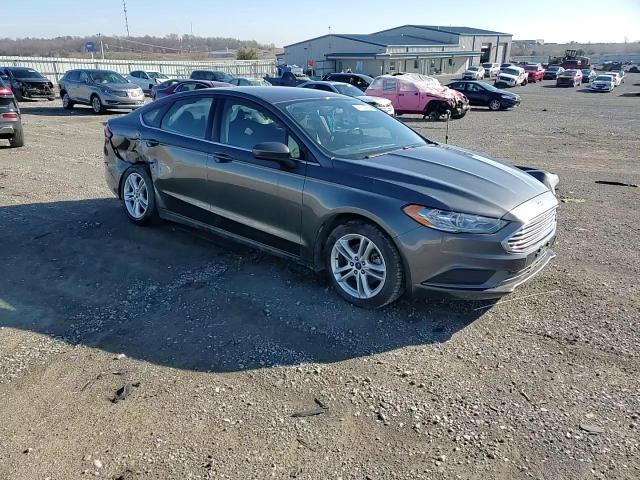 2018 Ford Fusion VIN 3FA6P0HD9JR202971 Copart auction photo, side / rear end damage thumbnail 13