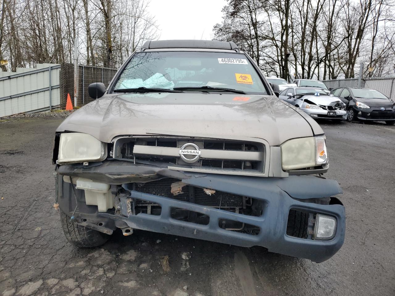 2002 Nissan Pathfinder VIN JN8DR09Y52W723413 Copart auction photo, front end damage thumbnail 5