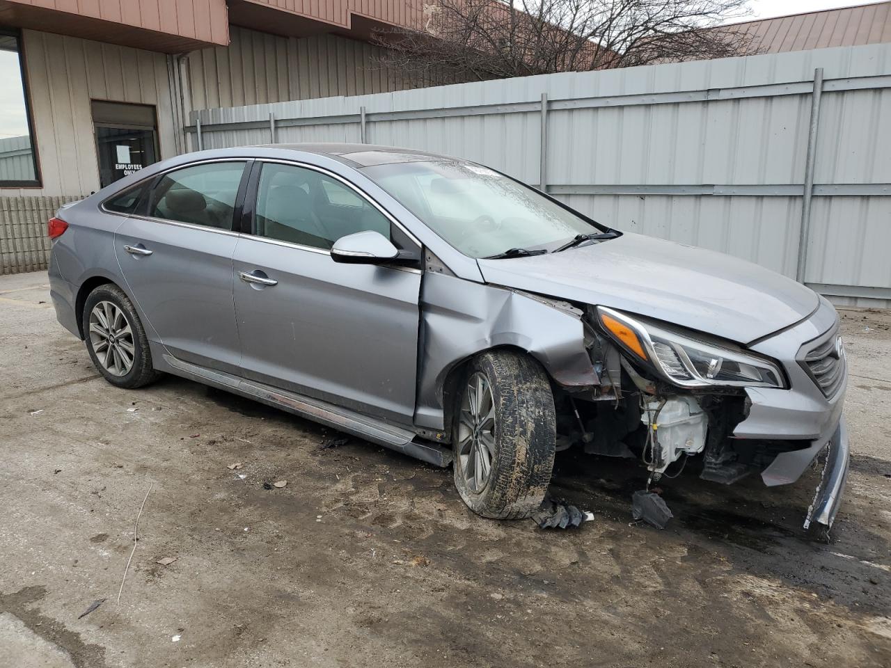 2016 Hyundai Sonata VIN 5NPE34AF1GH354100 Copart auction photo, all over damage thumbnail 4