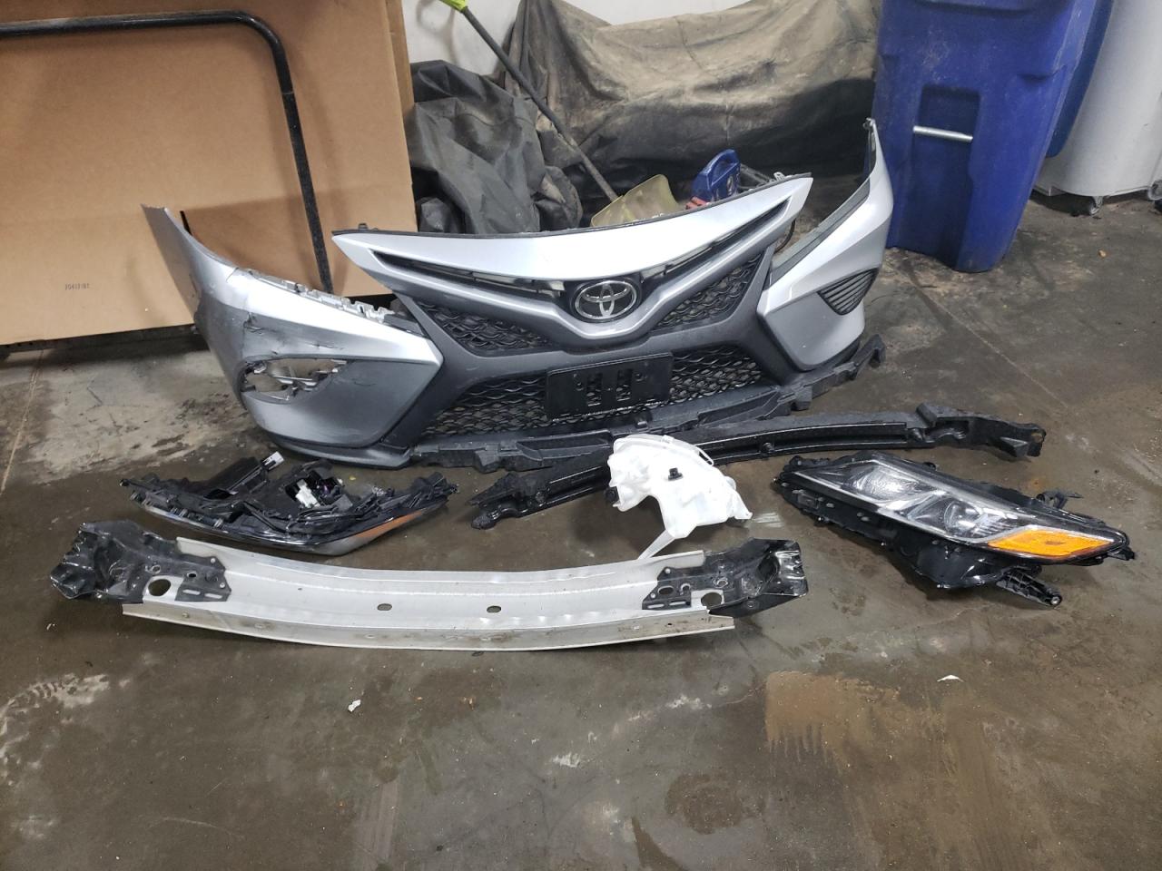 2019 Toyota Camry VIN 4T1B11HK8KU290867 Copart auction photo, front end damage thumbnail 12
