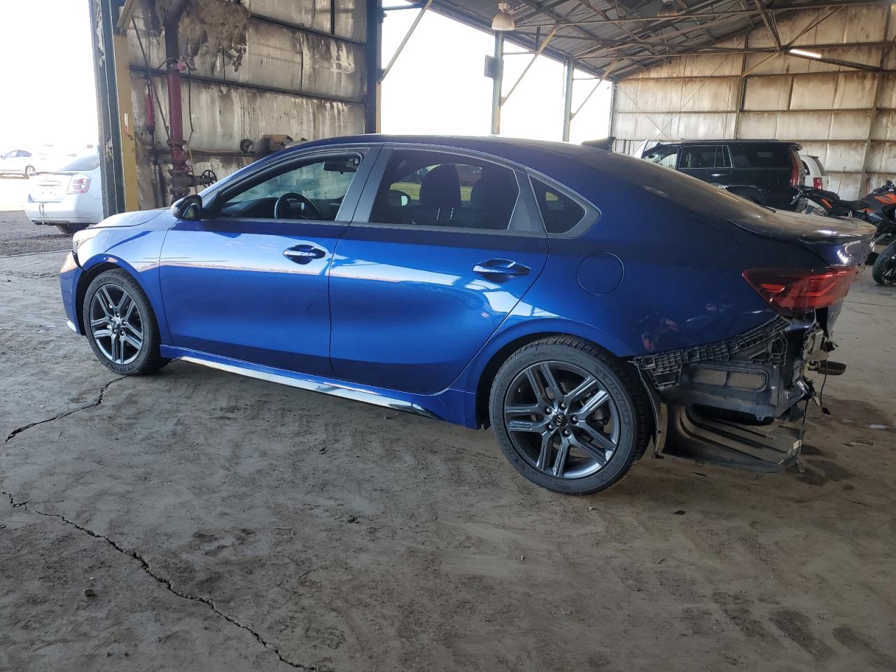 2021 KIA Forte VIN 3KPF34AD4ME385442 Copart auction photo, rear end / front end damage thumbnail 2