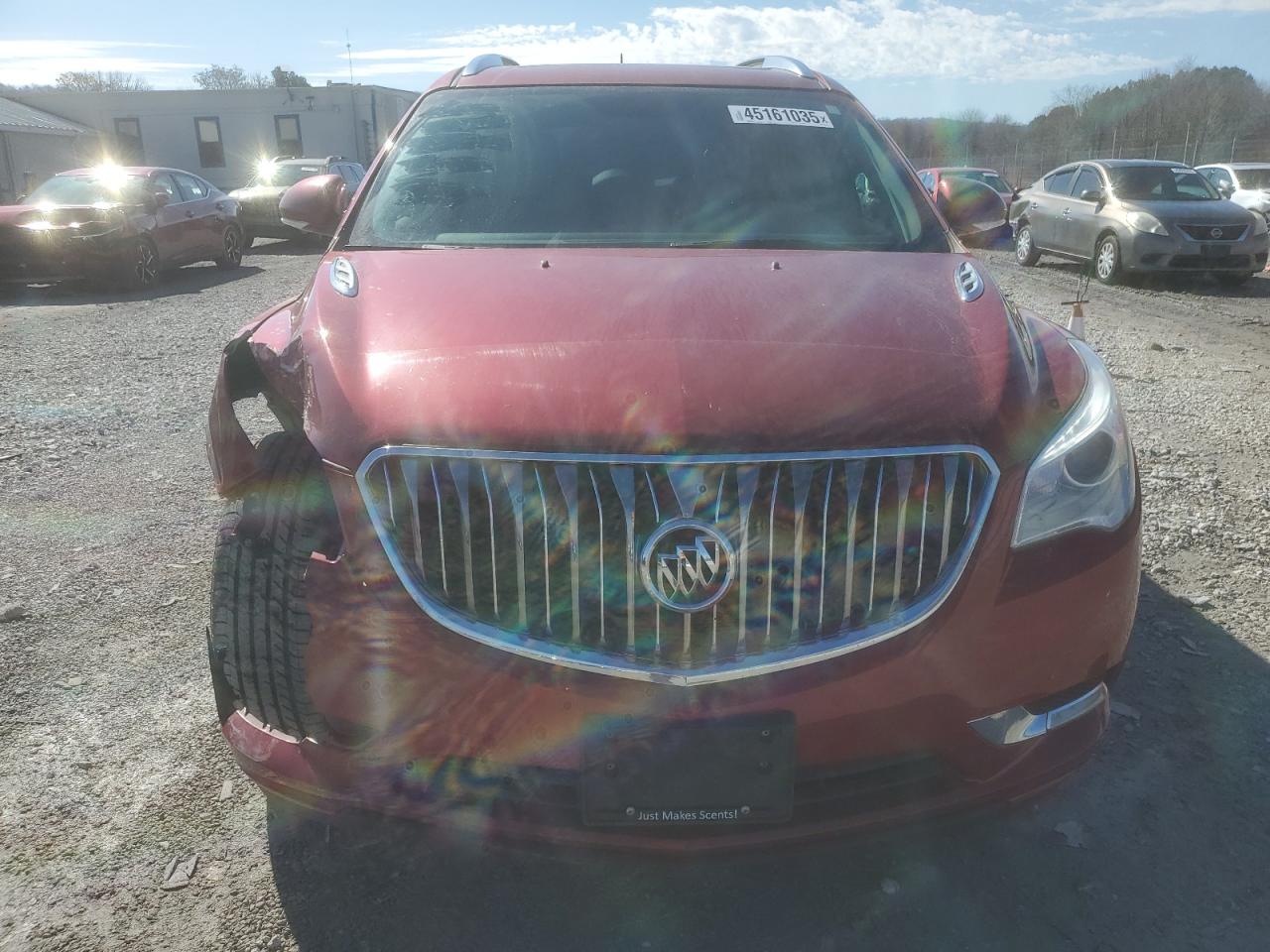 2014 Buick Enclave VIN 5GAKVBKD1EJ312837 Copart auction photo, front end damage thumbnail 5