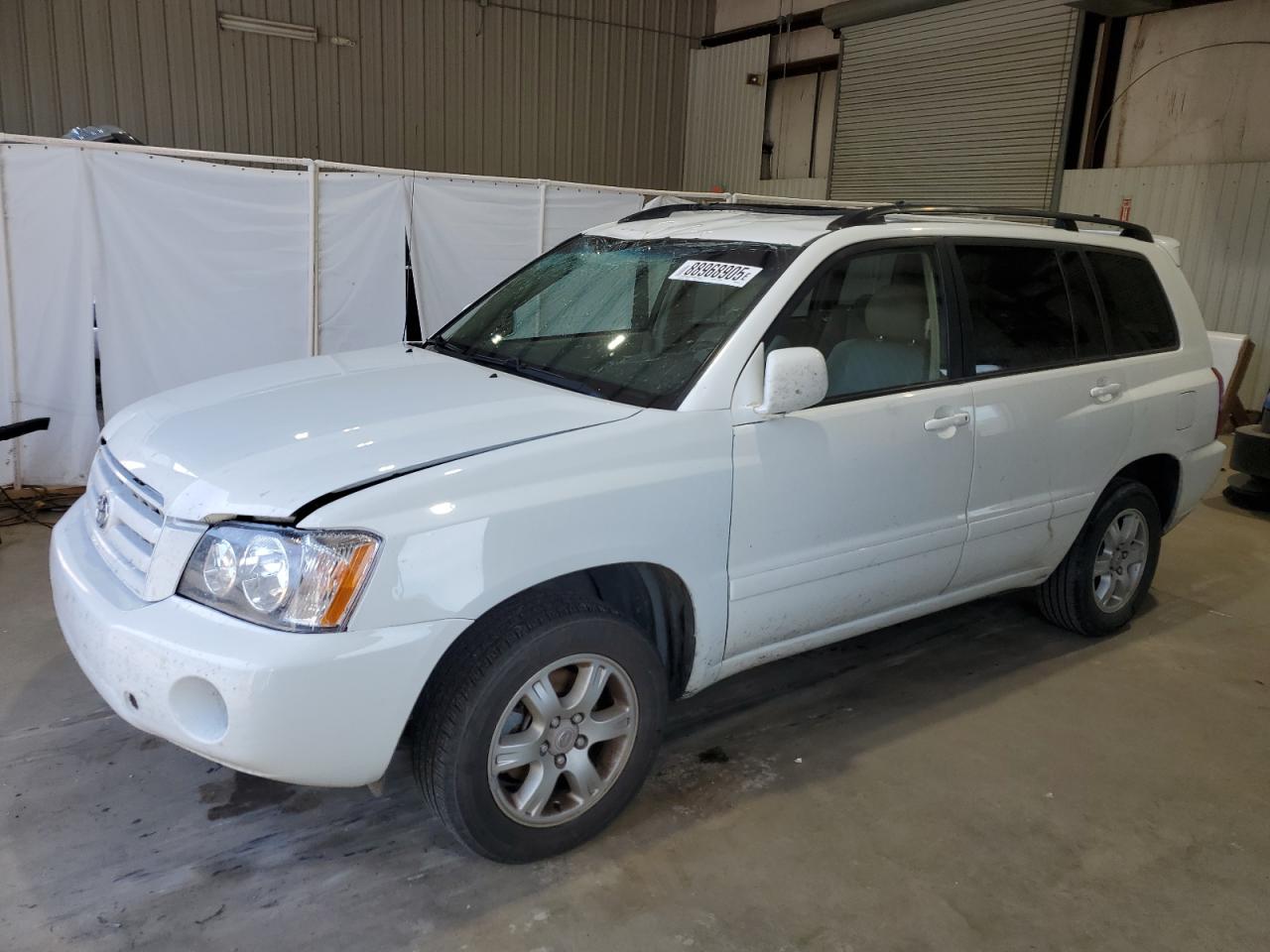 2003 Toyota Highlander VIN JTEGD21A730064512