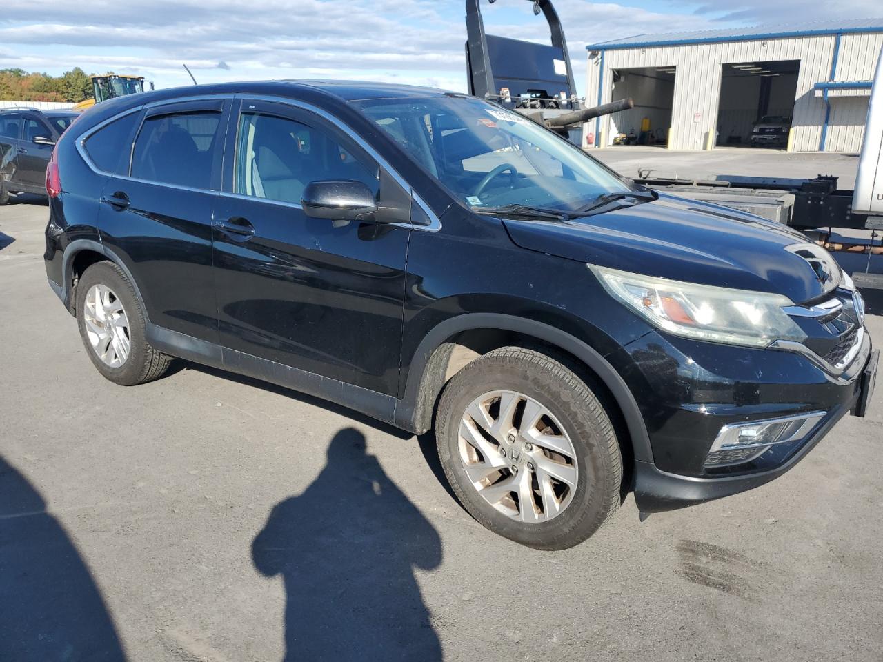 2015 Honda CR-V VIN 2HKRM4H52FH608357 Copart auction photo, side damage thumbnail 4