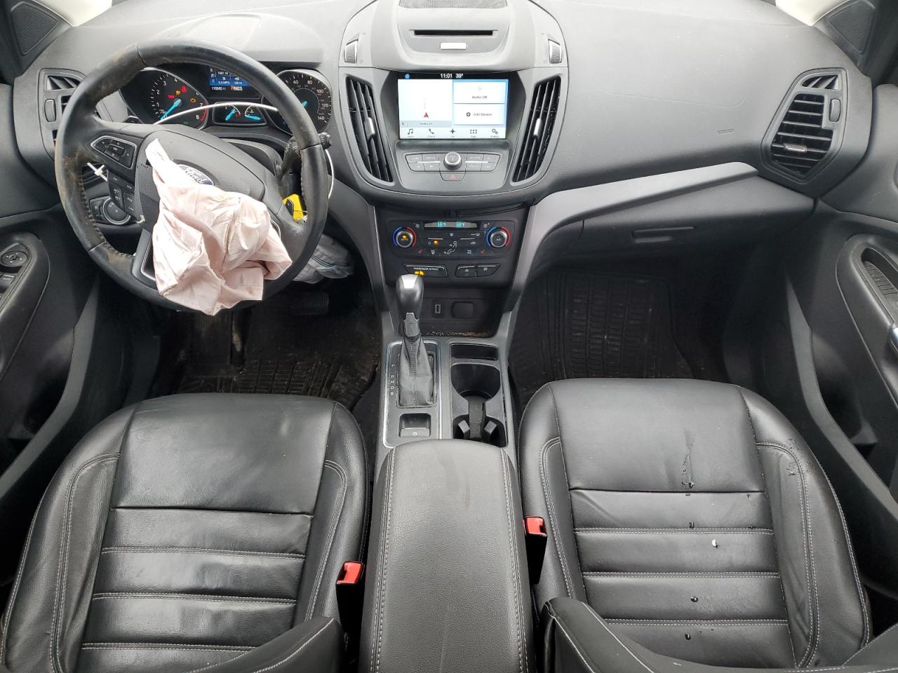 2017 Ford Escape VIN 1FMCU9G99HUA91764 Copart auction photo, front end / side damage thumbnail 8