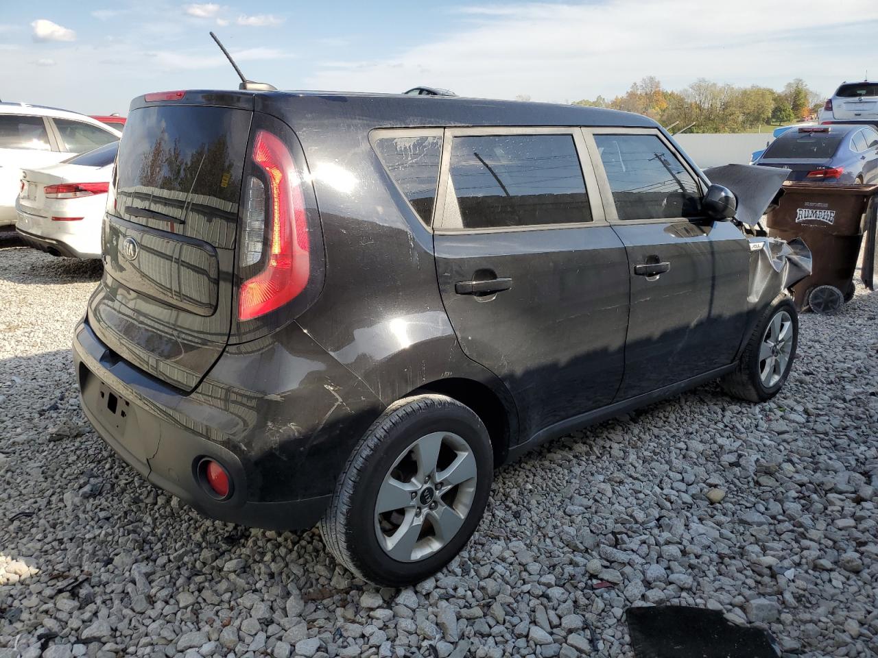 2017 KIA Soul VIN KNDJN2A28H7412509 Copart auction photo, front end damage thumbnail 3