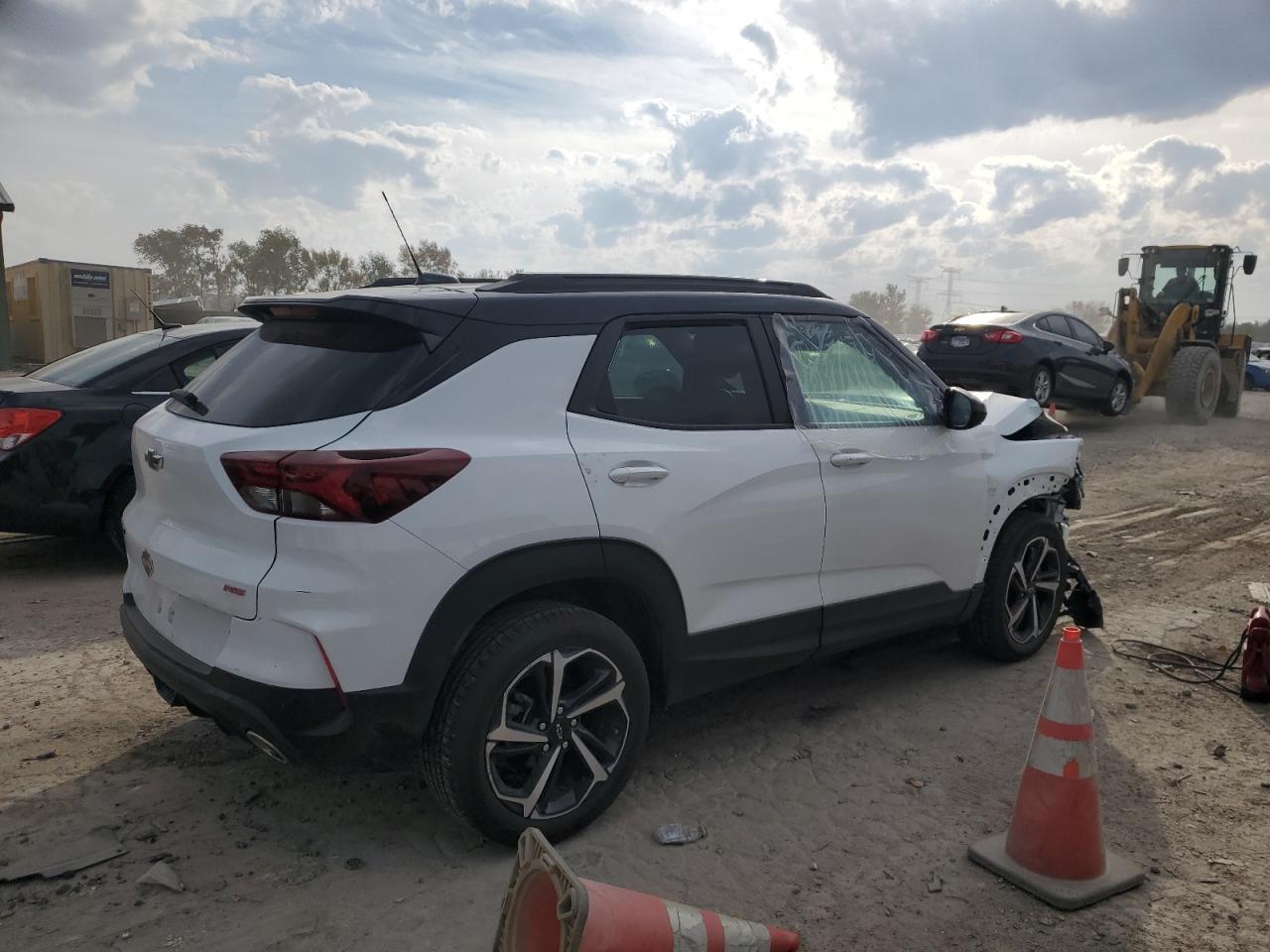 2023 Chevrolet TrailBlazer VIN KL79MUSL4PB150375 Copart auction photo, front end damage thumbnail 3