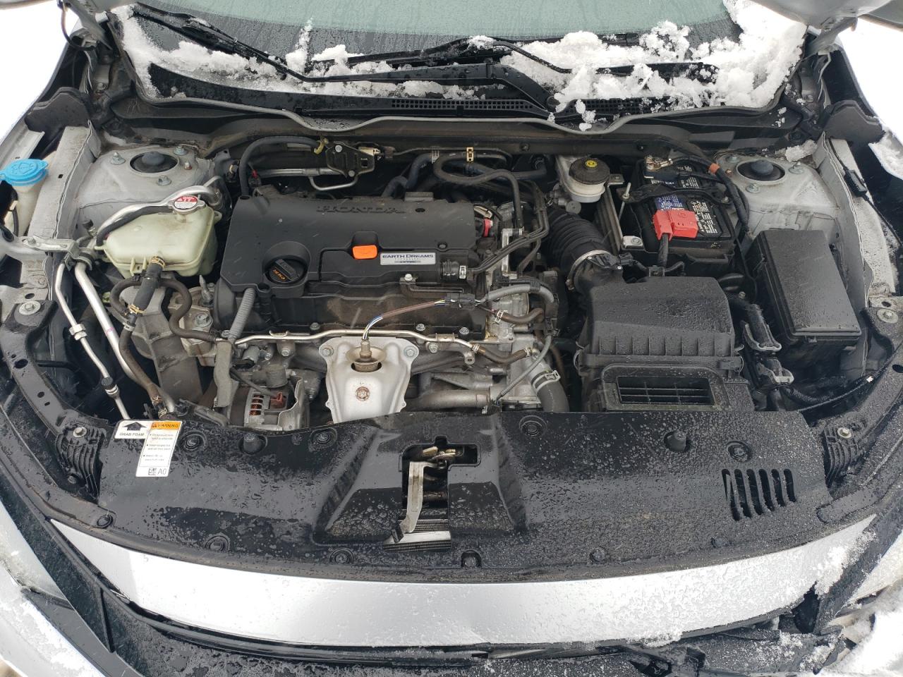 2019 Honda Civic VIN 2HGFC2F62KH588136 Copart auction photo, all over damage thumbnail 11