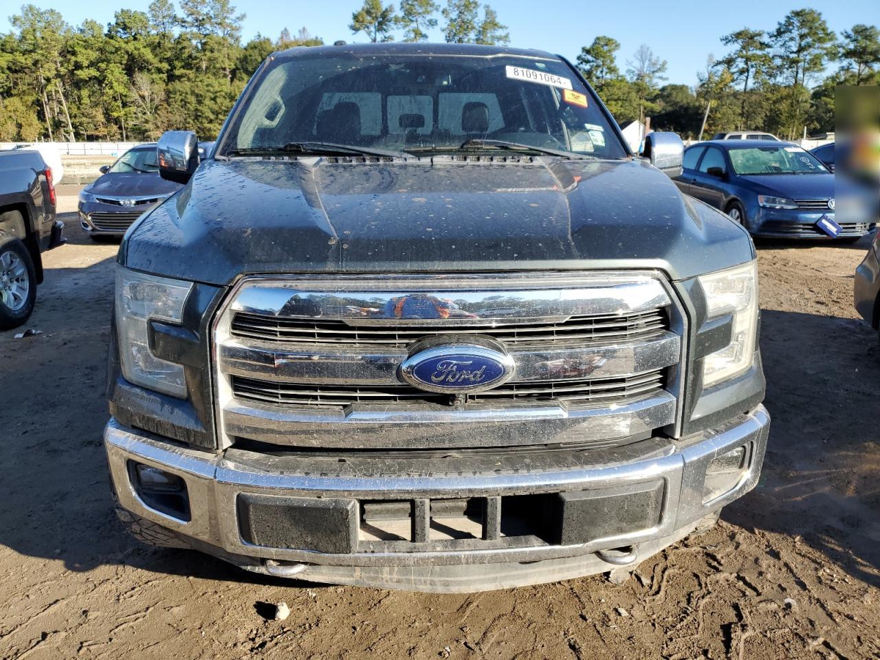 2015 Ford F-150 VIN 1FTEW1EG9FFA49493 Copart auction photo, water/flood damage thumbnail 5