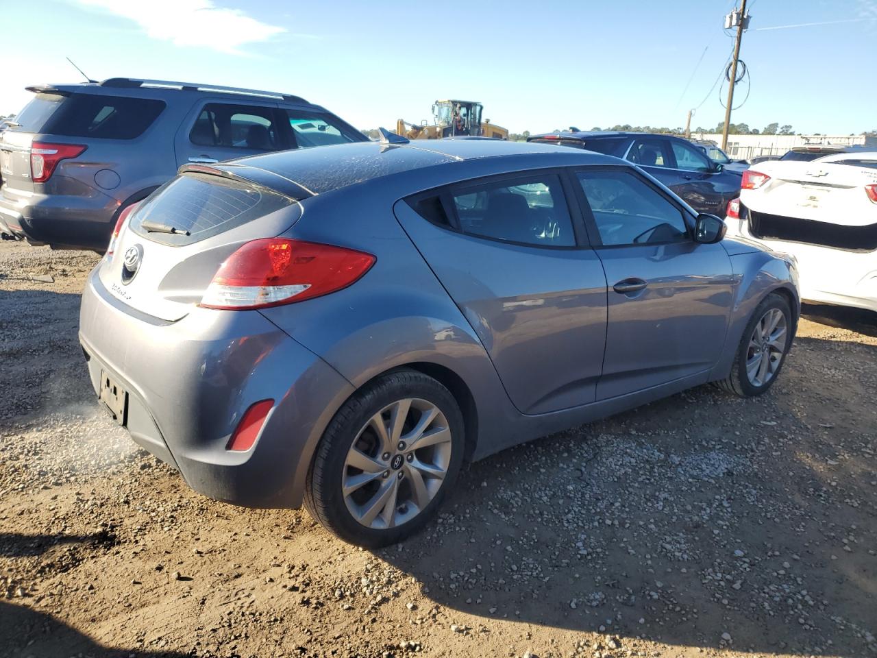 2017 Hyundai Veloster VIN KMHTC6ADXHU315459 Copart auction photo, mechanical damage thumbnail 3