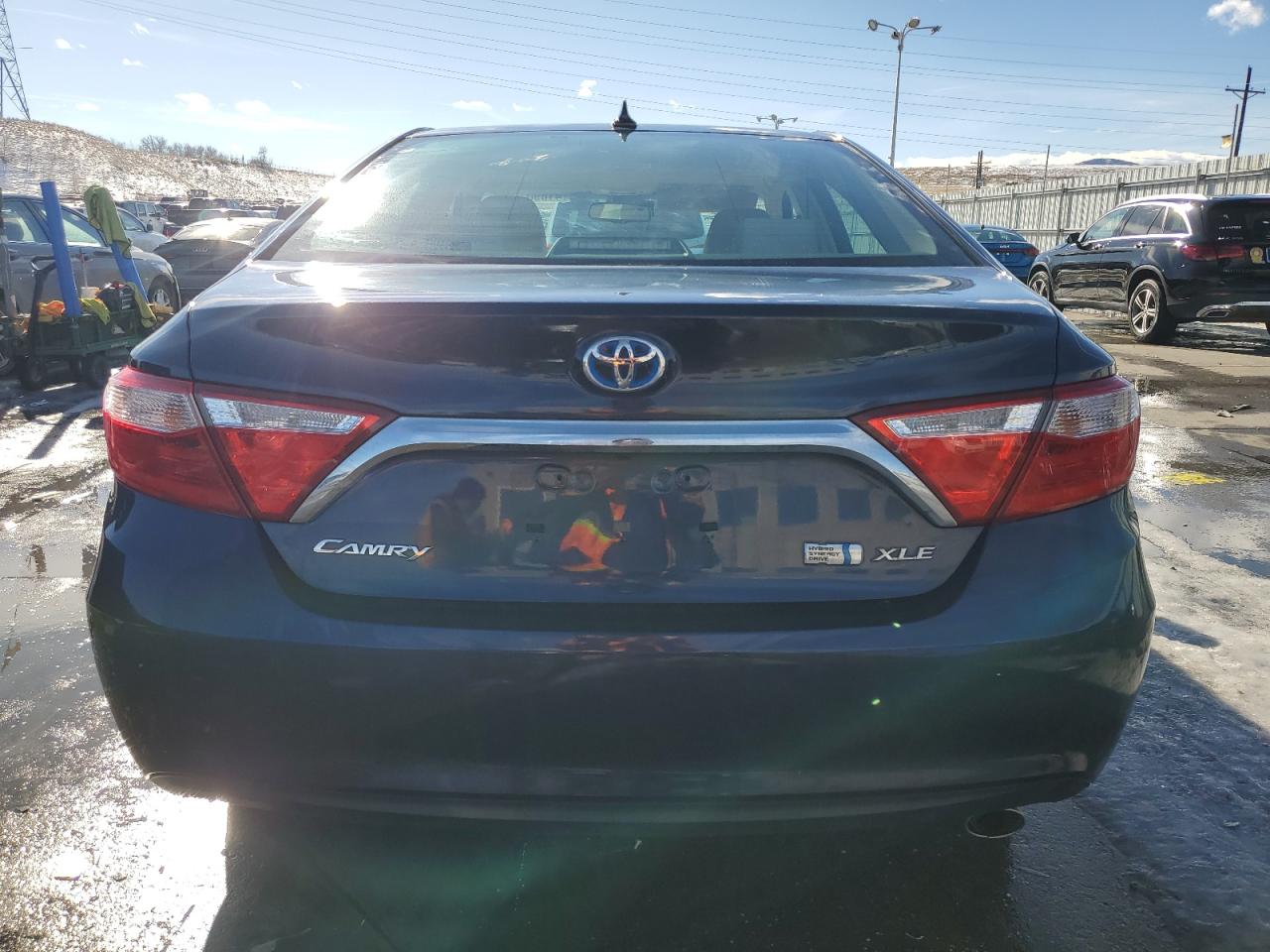 2017 Toyota Camry VIN 4T1BD1FK0HU206768 Copart auction photo, front end / hail damage thumbnail 6