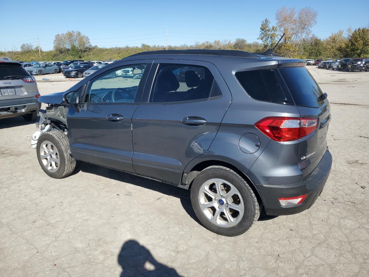 2021 Ford EcoSport VIN MAJ3S2GE7MC423737 Copart auction photo, front end / side damage thumbnail 2