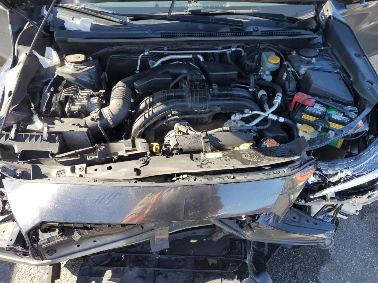 2019 Subaru XV VIN JF2GTAEC7KH386100 Copart auction photo, front end / mechanical damage thumbnail 13