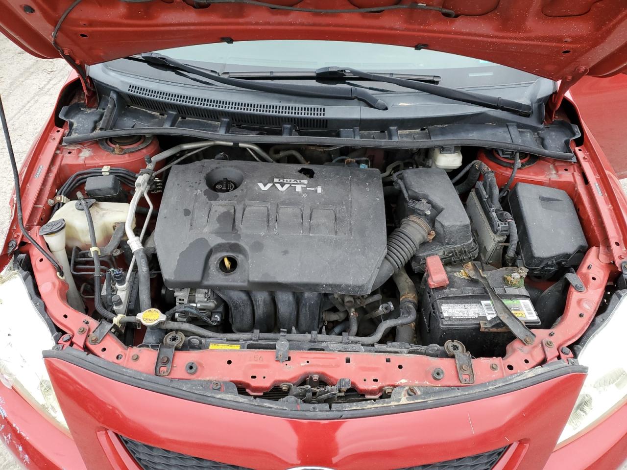 2010 Toyota Corolla VIN 2T1BU4EE7AC306225 Copart auction photo, front end damage thumbnail 11