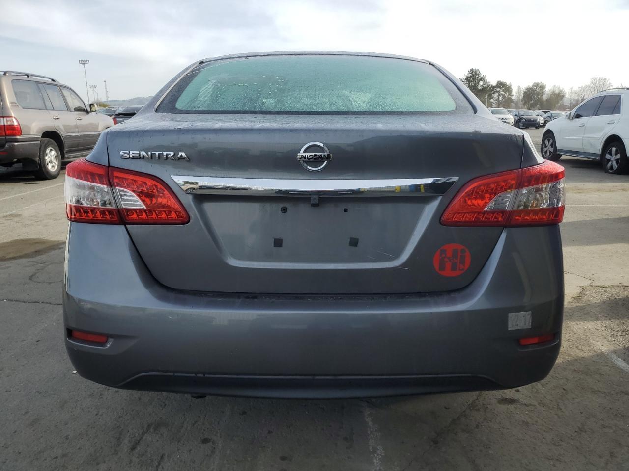 2015 Nissan Sentra VIN 3N1AB7AP7FY365781 Copart auction photo, side damage thumbnail 6