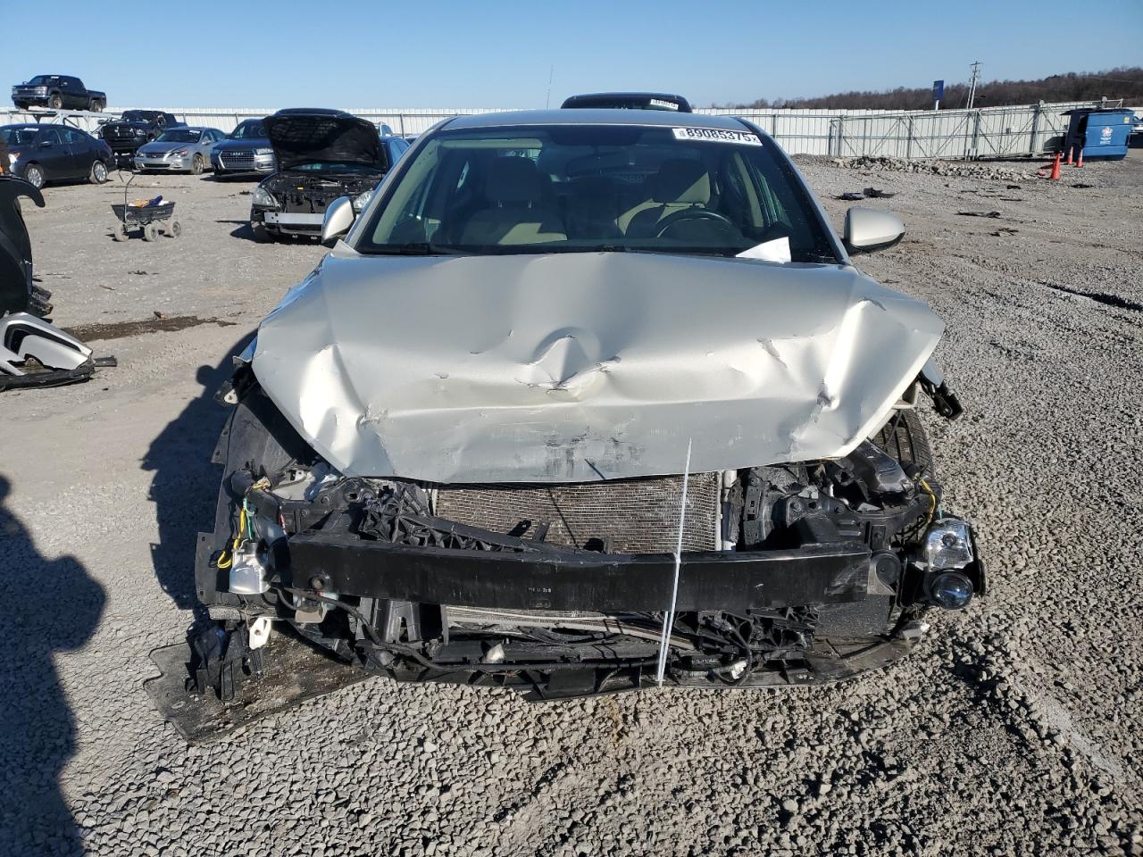 2017 Hyundai Elantra VIN KMHD84LF4HU207685 Copart auction photo, front end damage thumbnail 5