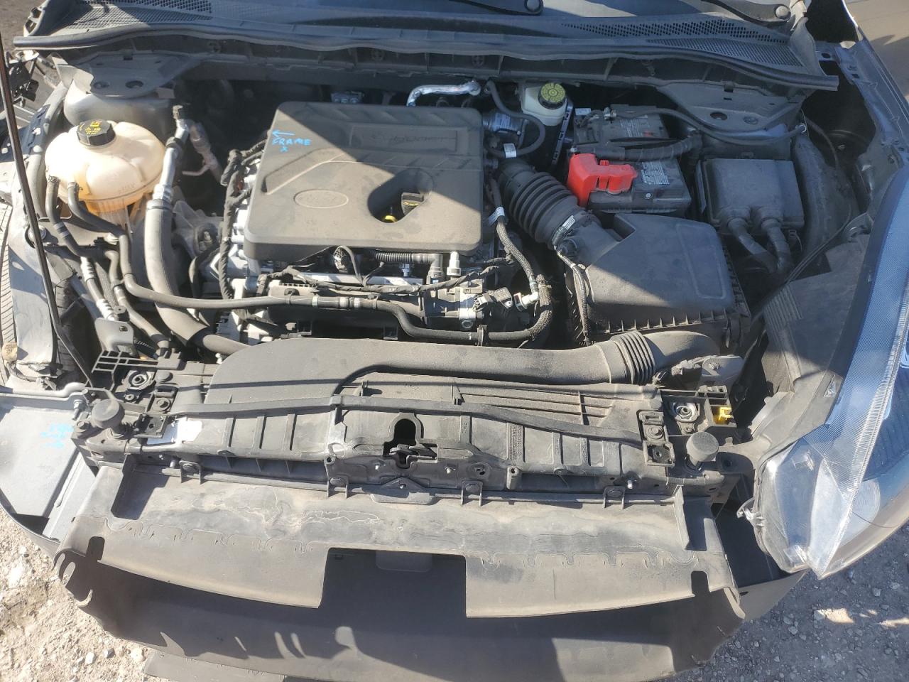 2020 Ford Escape VIN 1FMCU0G61LUC19277 Copart auction photo, front end / minor dent/scratches damage thumbnail 12
