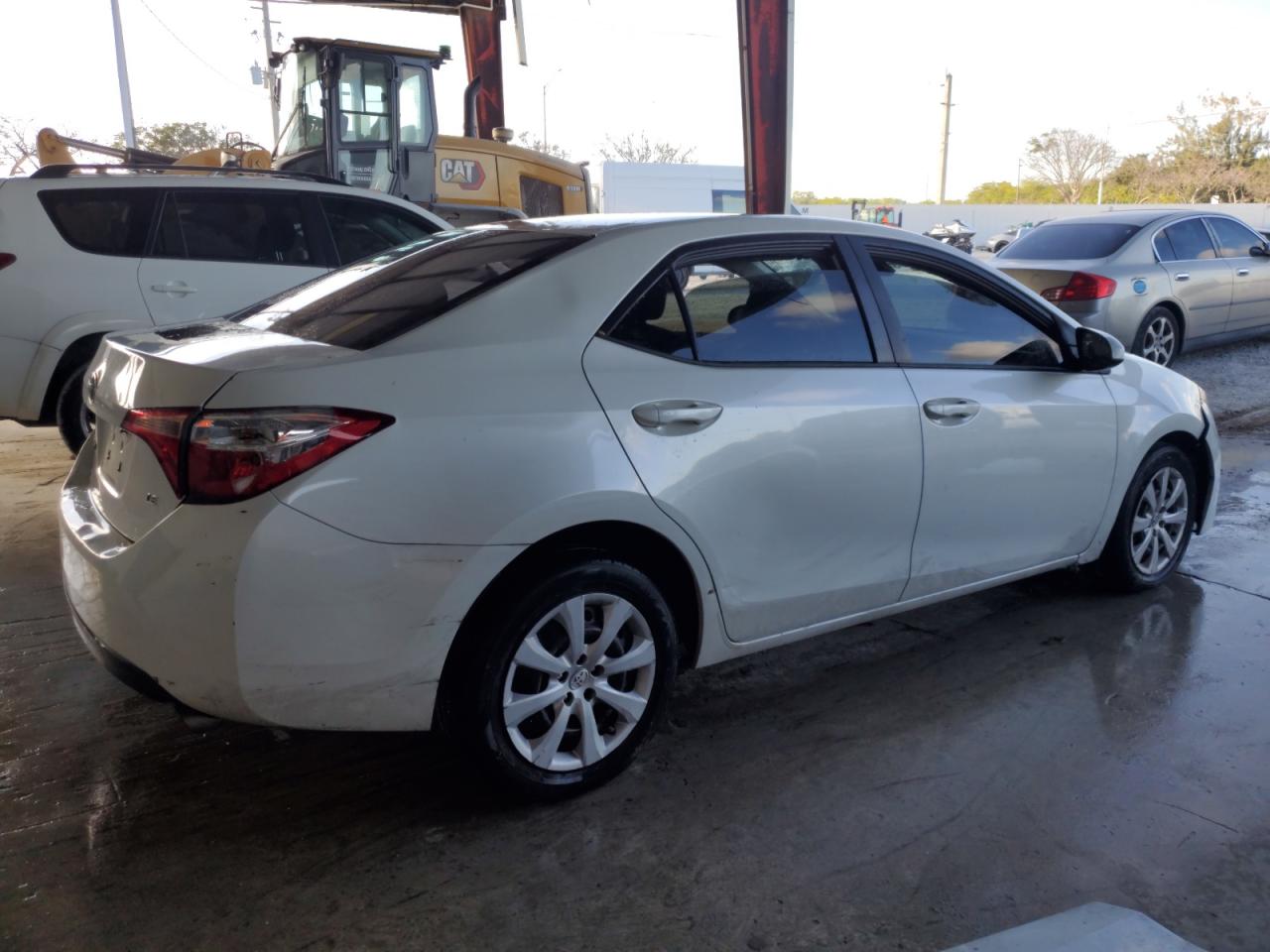 2017 Toyota Corolla VIN 5YFBURHE1HP603879 Copart auction photo, front end / rear end damage thumbnail 3