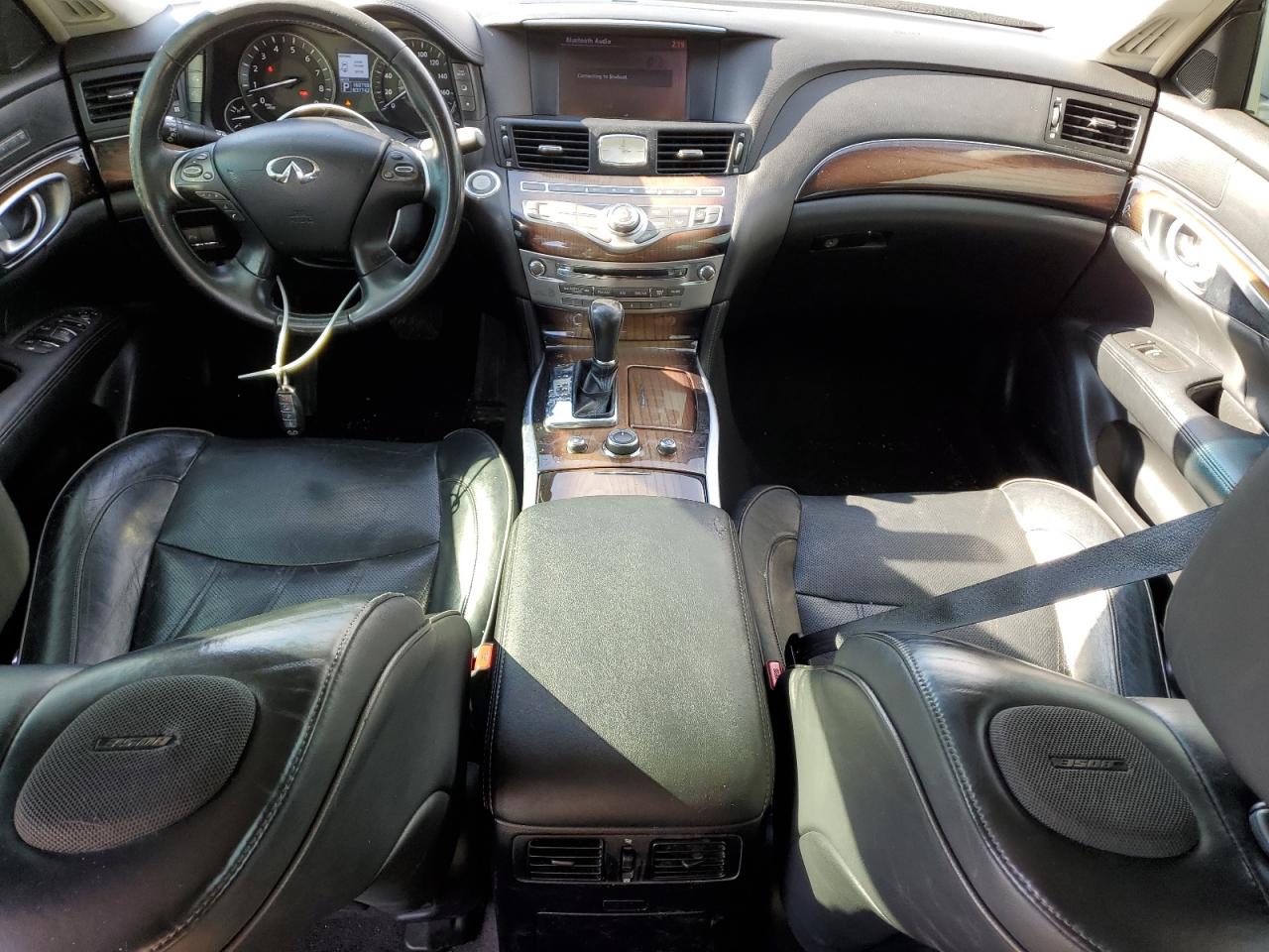 2013 Infiniti M VIN JN1BY1AP2DM512055 Copart auction photo, all over / undercarriage damage thumbnail 8