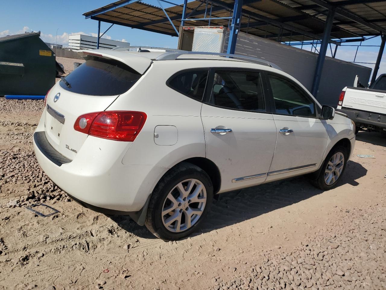 2012 Nissan Rogue VIN JN8AS5MV9CW417091 Copart auction photo, front end damage thumbnail 3