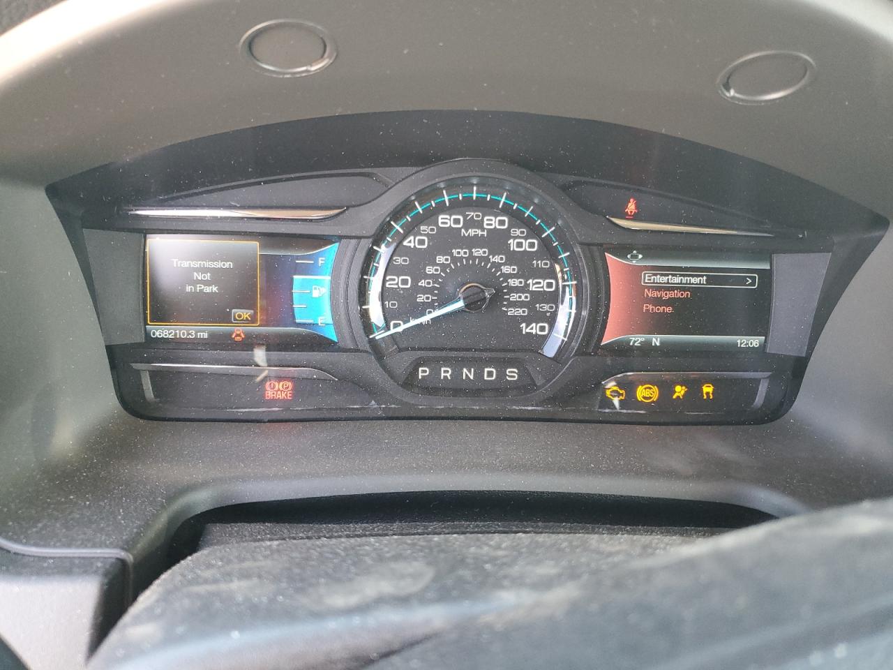 2019 Ford Flex VIN 2FMGK5D80KBA20574 Copart auction photo, front end / mechanical damage thumbnail 9