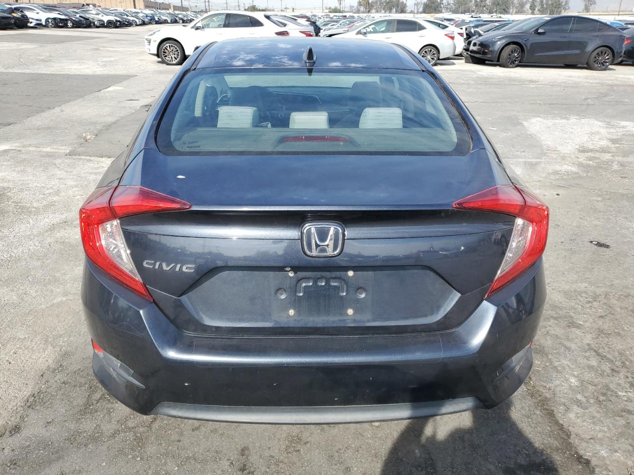 2018 Honda Civic VIN 2HGFC2F7XJH522540 Copart auction photo, side / front end damage thumbnail 6
