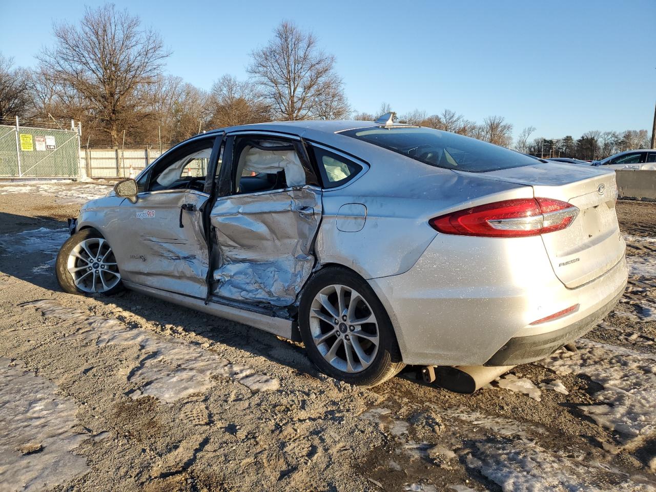 2019 Ford Fusion VIN 3FA6P0MU5KR109355 Copart auction photo, all over / minor dent/scratches damage thumbnail 2