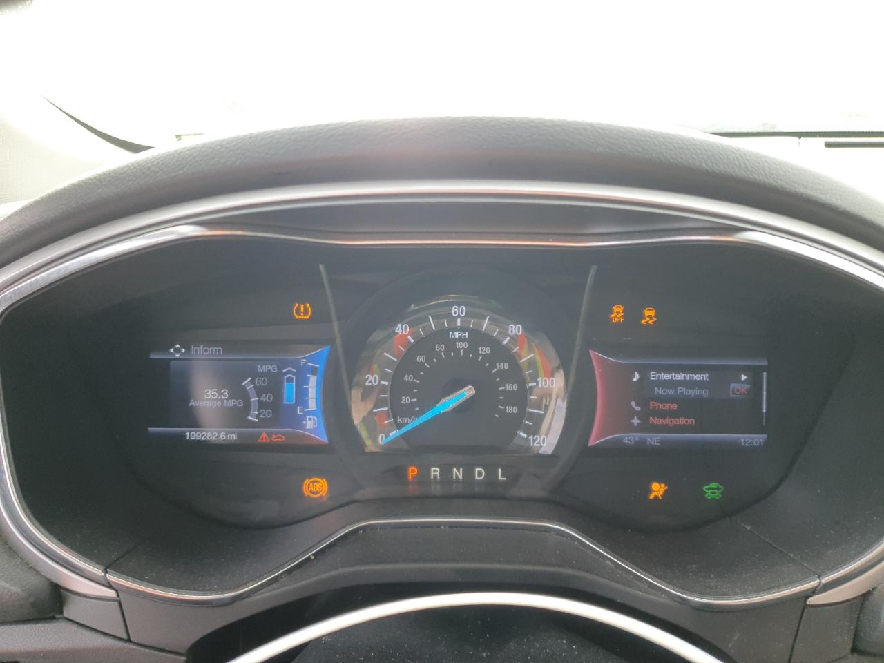 2013 Ford Fusion VIN 3FA6P0LU7DR201779 Copart auction photo, rear end / side damage thumbnail 9