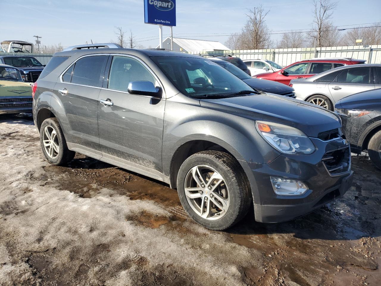 2017 Chevrolet Equinox VIN 2GNFLGEK8H6185672 Copart auction photo, front end damage thumbnail 4