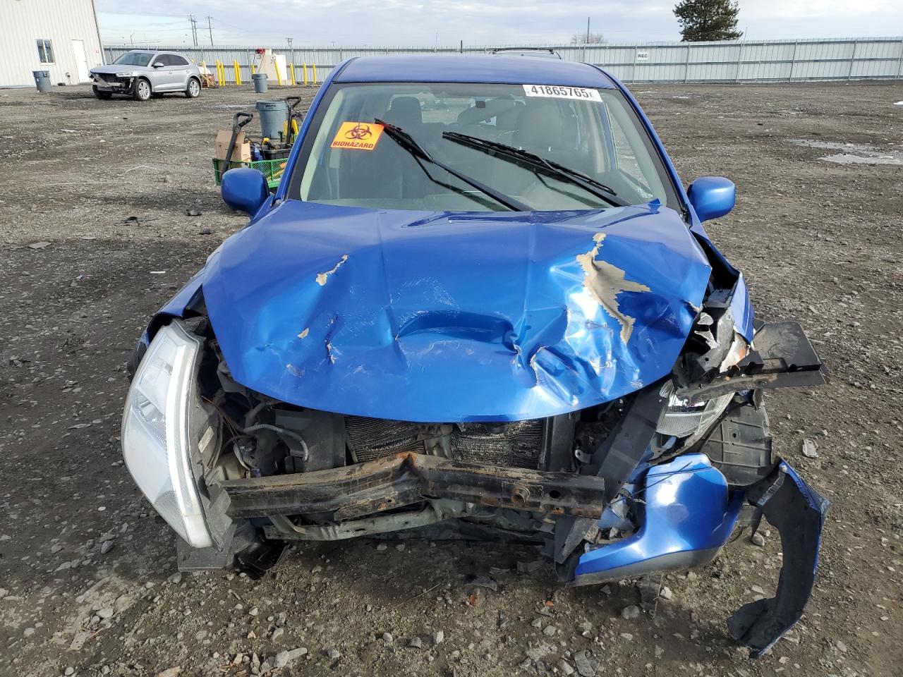 2011 Nissan Versa VIN 3N1BC1CP0BL458547 Copart auction photo, front end / side damage thumbnail 5